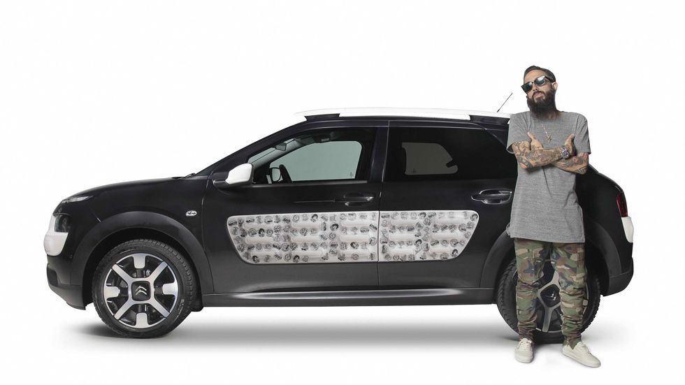 Citroën C4 Cactus by Bnomio, el primer coche tatuado