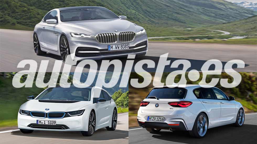 Revista Autopista 3001: 25 coches nuevos de BMW hasta 2020