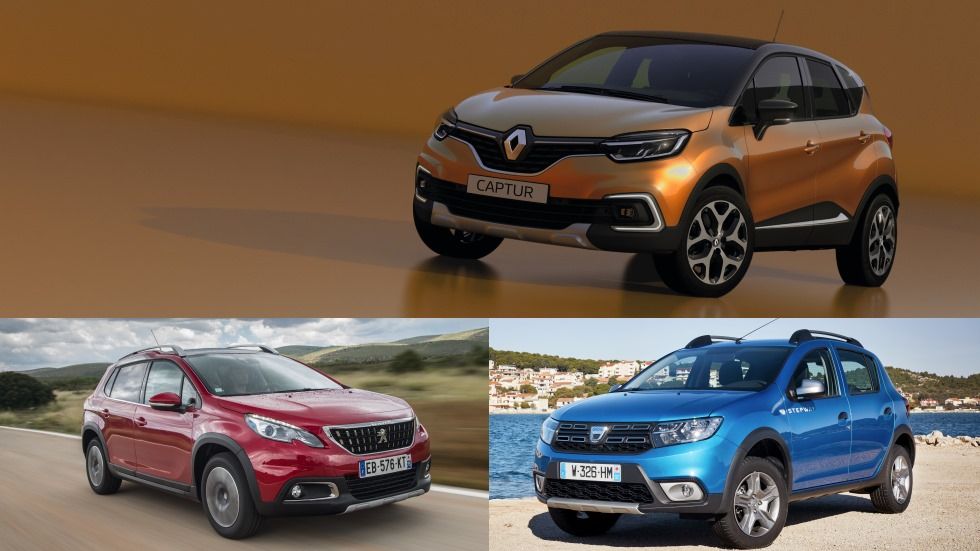 Dacia Sandero Stepway, Renault Captur y Peugeot 2008, ¿cuál interesa?