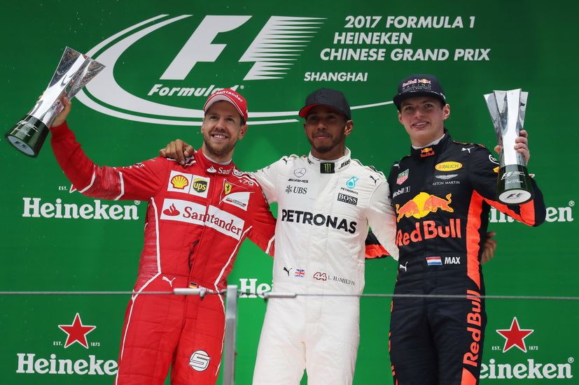Gran Premio de China de F1: Victoria de Hamilton