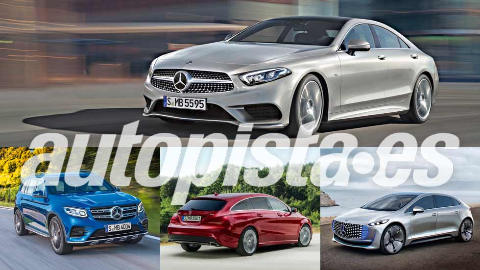 Autopista 3003: los nuevos coches y SUV de Mercedes hasta 2020