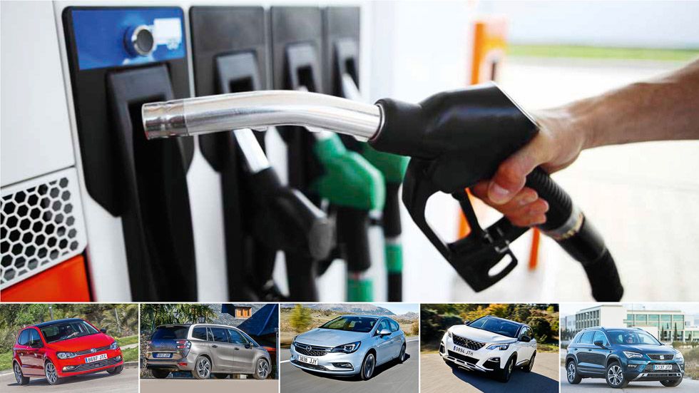 ¿Qué interesa más, gasolina o Diesel? Lo analizamos en cinco coches