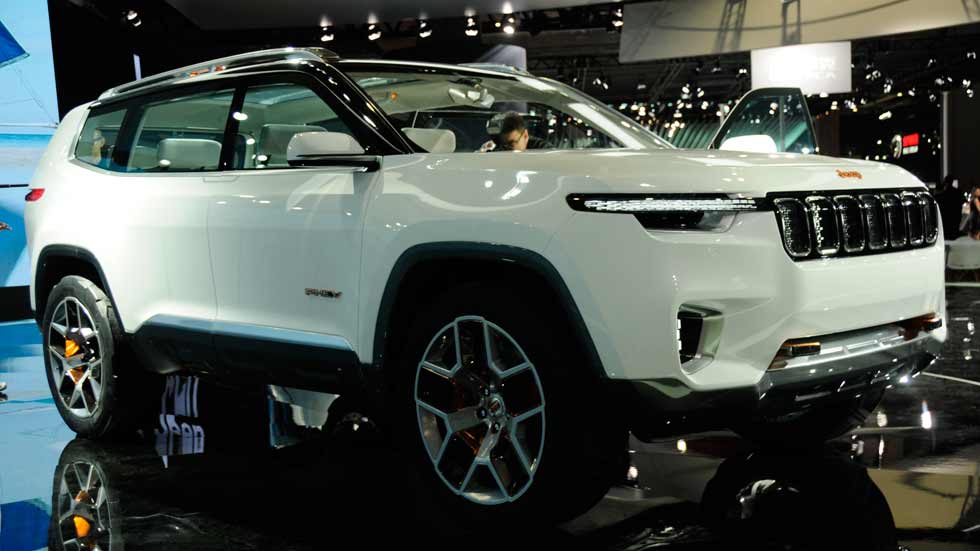 Así es el Jeep Yuntu Concept, un sorprendente SUV híbrido para 6 pasajeros