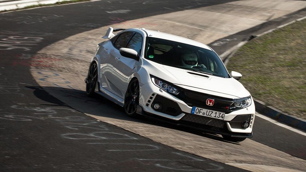 El Honda Civic Type R 2017, el tracción delantera más rápido en Nürburgring