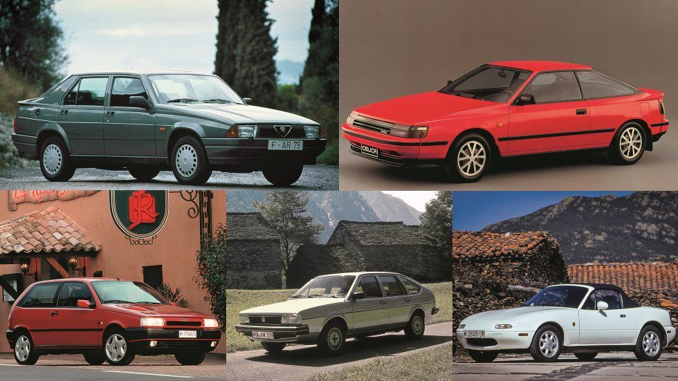 Coches para el recuerdo: los mejores de finales de los 80