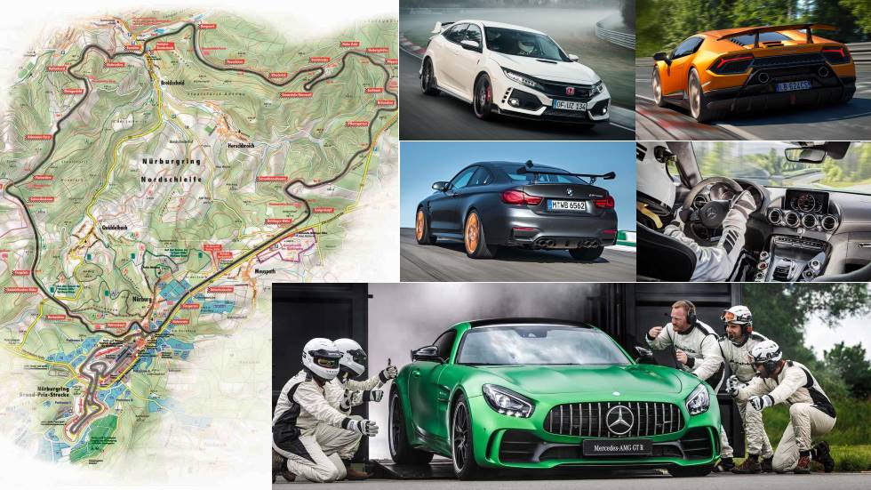 Los 100 coches más rápidos del mundo en Nürburgring (ránking y vídeo)