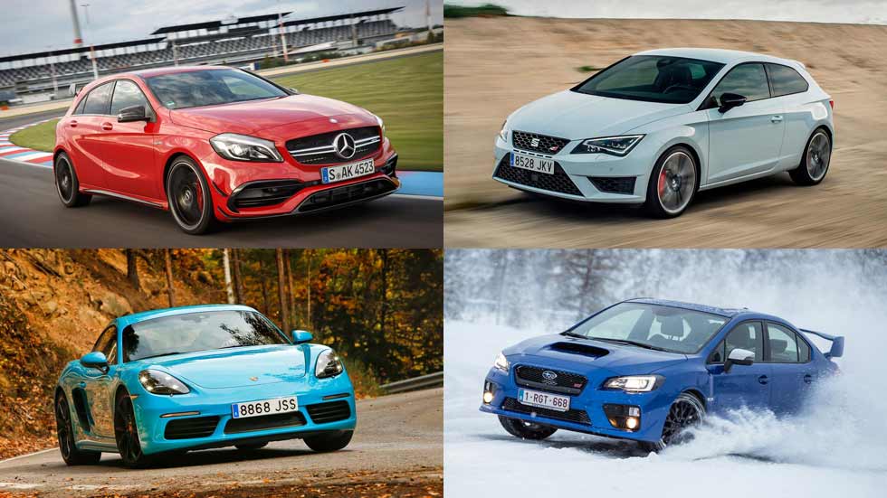 Top 10: los coches más potentes con motor de 4 cilindros