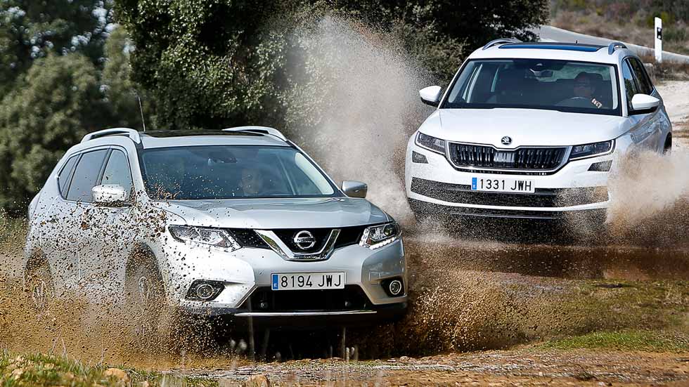 Nissan X-Trail vs Skoda Kodiaq: ¿qué gran SUV es mejor?