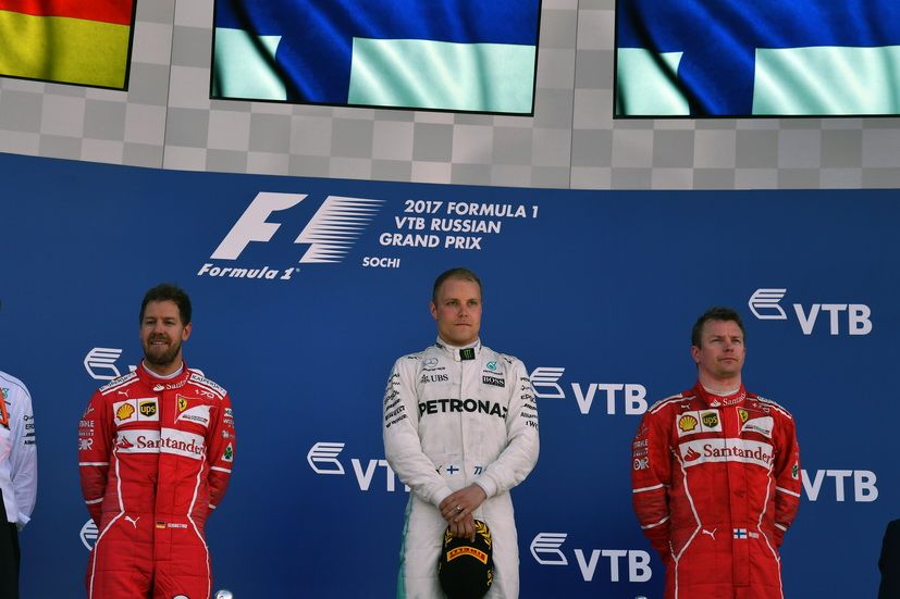 GP de Rusia de F1: las clasificaciones