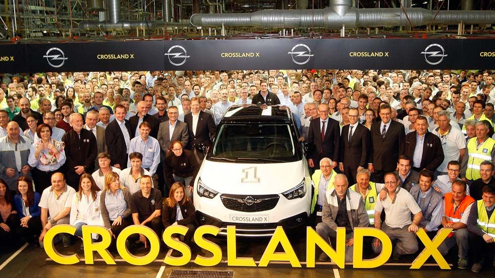 El SUV Opel Crossland X ya está en producción