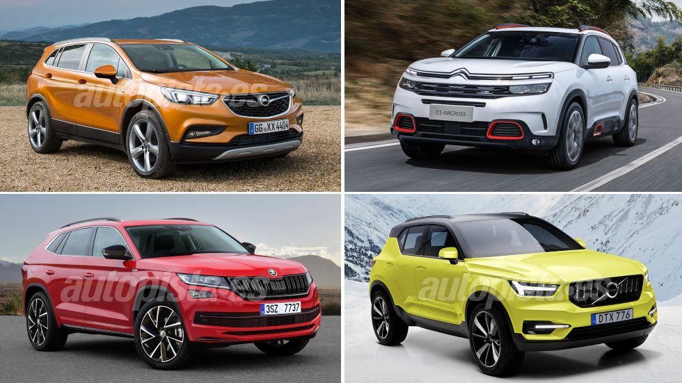 10 SUV que vienen: XC40, C5 Aircross, X2, GLA, Kodiaq Coupé…