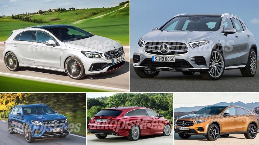 Los 8 nuevos coches y SUV compactos que estrenará Mercedes