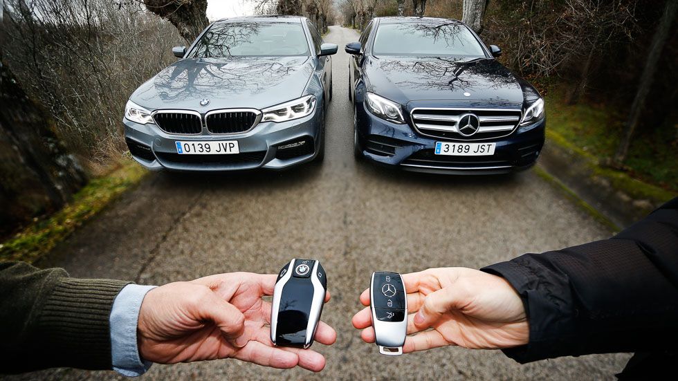 BMW 520d vs Mercedes E 220d:¿cuál es la mejor berlina de lujo?