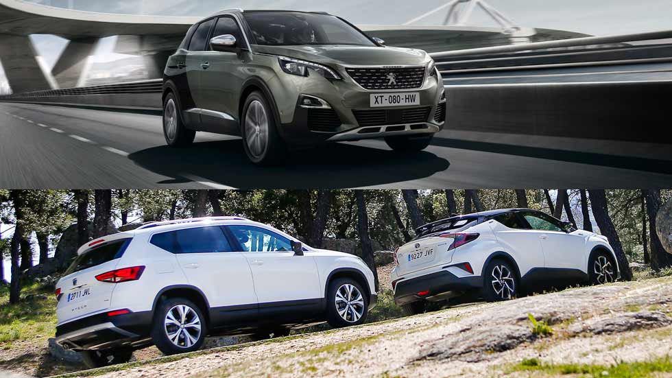 Revista Autopista 3008: Seat Ateca, Toyota C-HR y Peugeot 3008, los SUV de moda