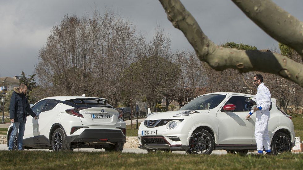 Toyota C-HR vs Nissan Juke Nismo RS: dos SUV radicalmente distintos