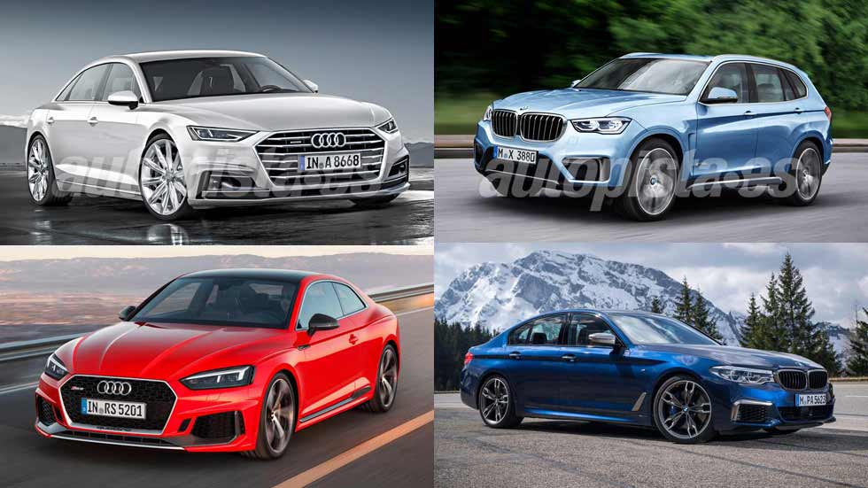 El calendario de coches y SUV nuevos de Audi y BMW para 2017