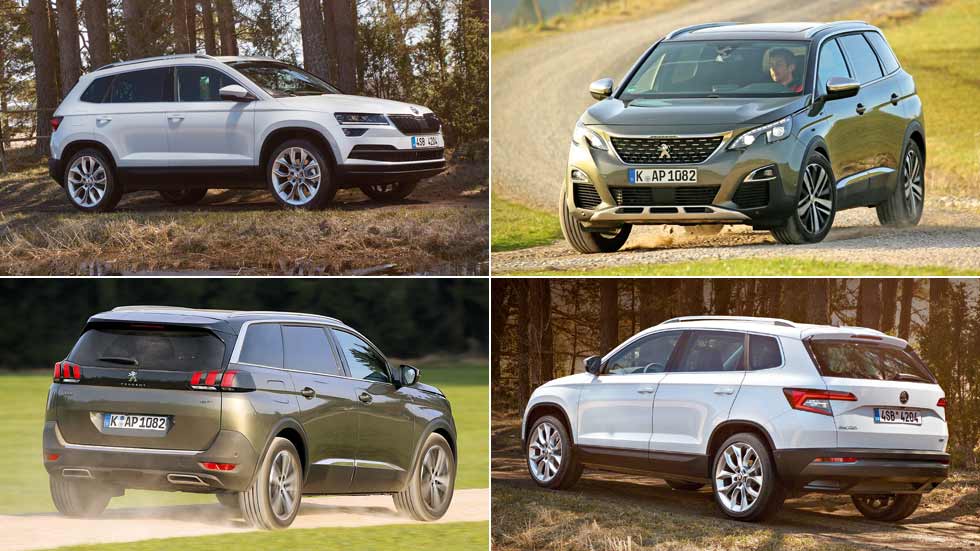 Revista Autopista 3009: probamos los nuevos SUV Peugeot 5008 y Skoda Karoq