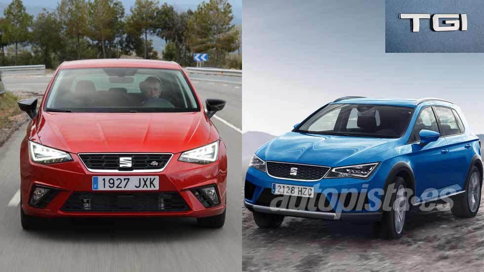 El Seat Ibiza y el nuevo SUV Arona, con versiones de gas natural