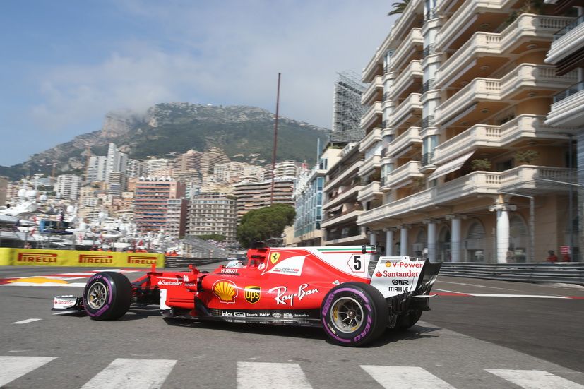 GP de Mónaco de F1: Vettel 1º y Sainz 5º en la segunda sesión