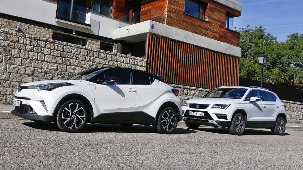 Seat Ateca 1.4 EcoTSI vs Toyota C-HR, ¿qué SUV es mejor?