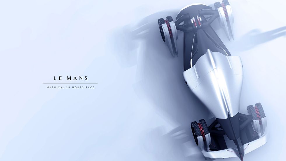 Tesla T1, energía eólica para un coche de competición