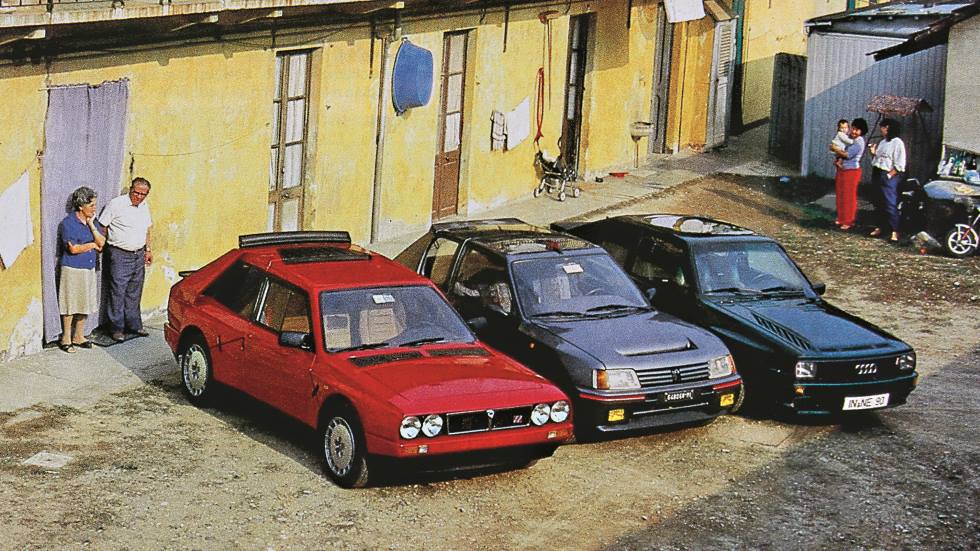 Coches para el recuerdo: Peugeot 205 Turbo 16, Lancia Delta S4 y Audi Sport Quattro