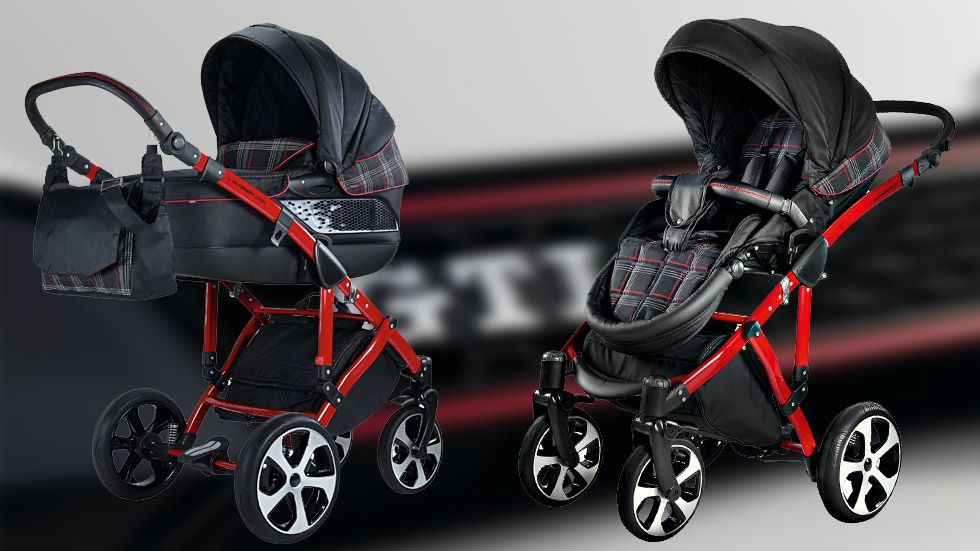 Así es el carrito auténtico GTI para bebés (vídeo)