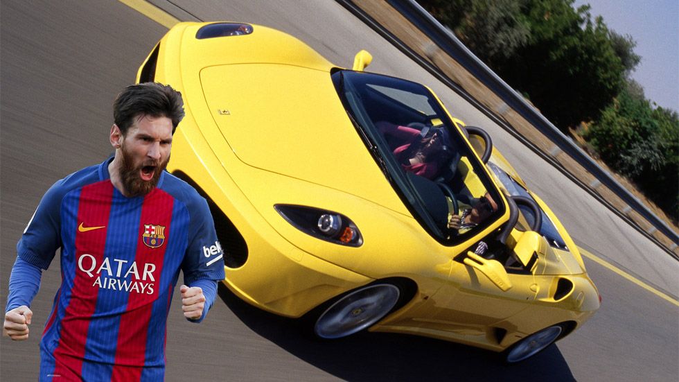 Leo Messi necesita media hora de juego para pagar su Ferrari