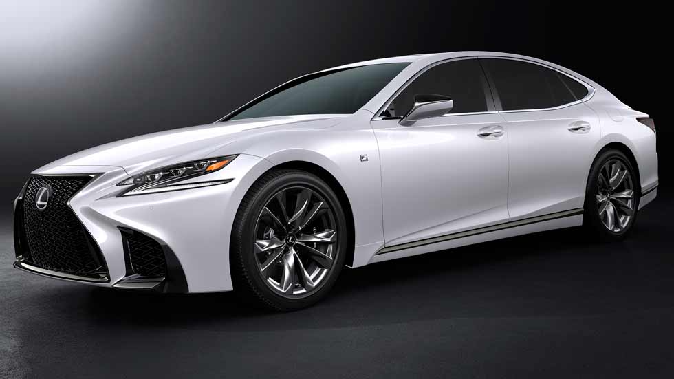Lexus LS 500h F-Sport: la berlina híbrida de lujo, ahora más deportiva