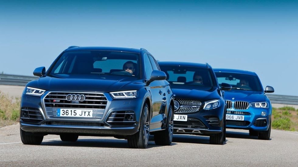 Audi SQ5, BMW X4 M40i y Mercedes-AMG GLC 43: ¿qué SUV es mejor?
