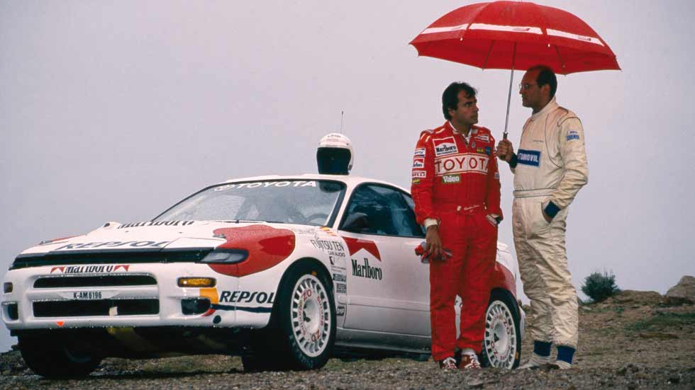 Coches para el recuerdo: Toyota Celica Turbo 4WD Grupo A de Carlos Sainz (prueba original)