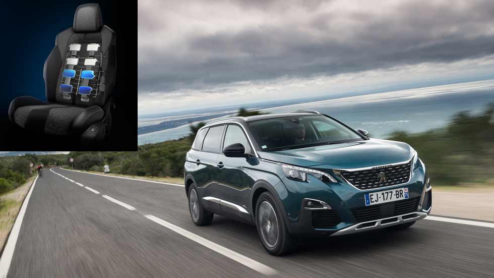 Peugeot 5008: el SUV que da hasta 15 tipos de masajes diferentes