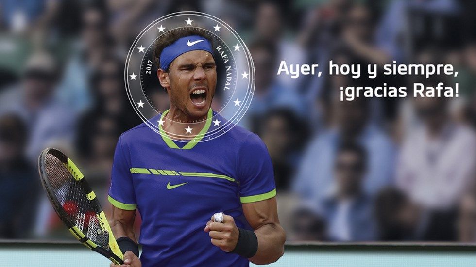 Kia pide firmas para que Nadal salga en las monedas de 1 €, ¿qué os parece?