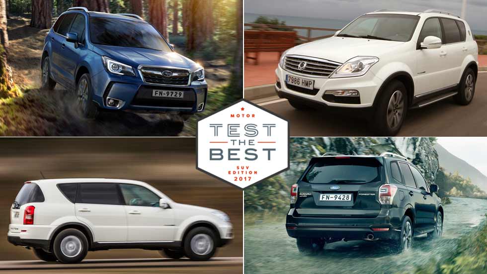 Prueba gratis los SUV más desconocidos: Subaru Forester, Ssangyong Rexton … y muchos más
