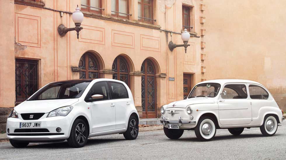 Seat 600 y Seat Mii, un mismo espíritu en épocas diferentes (vídeo)