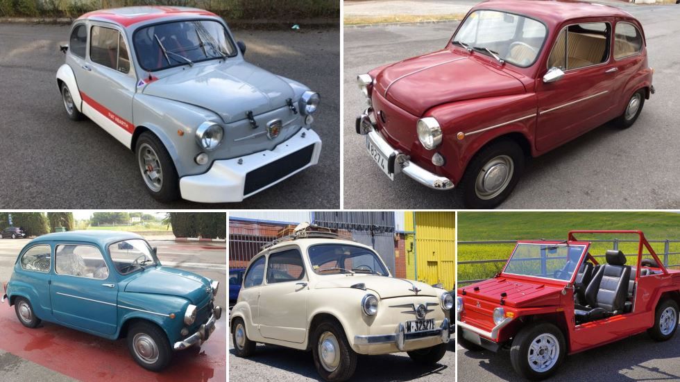 18 Seat 600 de colección que pueden ser tuyos desde 1.000 €