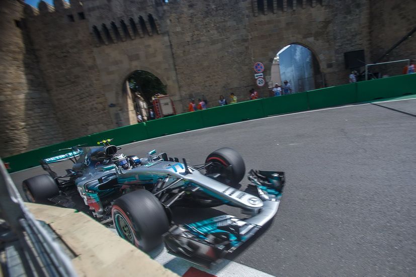 GP de Azerbaiyán de F1: el Mercedes de Bottas fue el más rápido de la FP3