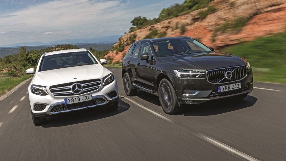 Mercedes GLC vs Volvo XC60: ¿qué SUV es mejor?