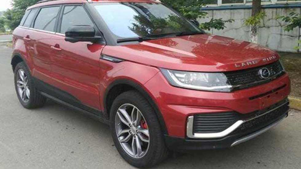 La copia china del SUV Range Rover Evoque… ya es menos copia