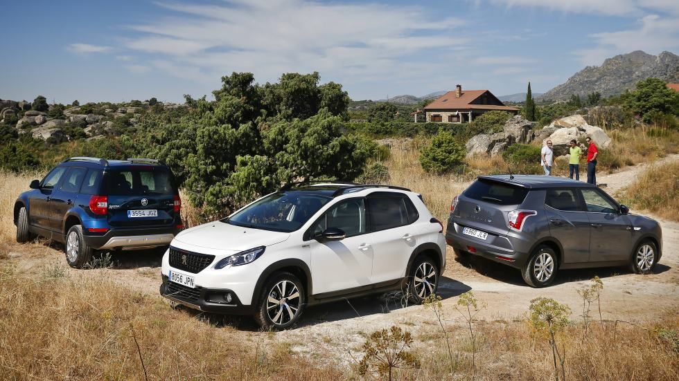 Peugeot 2008, Skoda Yeti y SsangYong Tivoli: ¿qué SUV elegir?