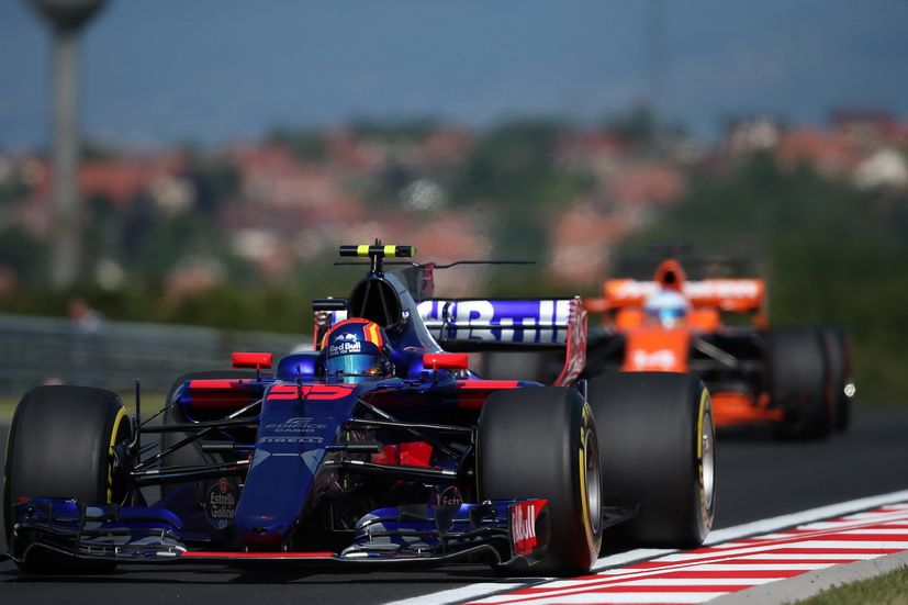 GP de Hungría de F1: Sainz mejoró por la tarde en la segunda libre