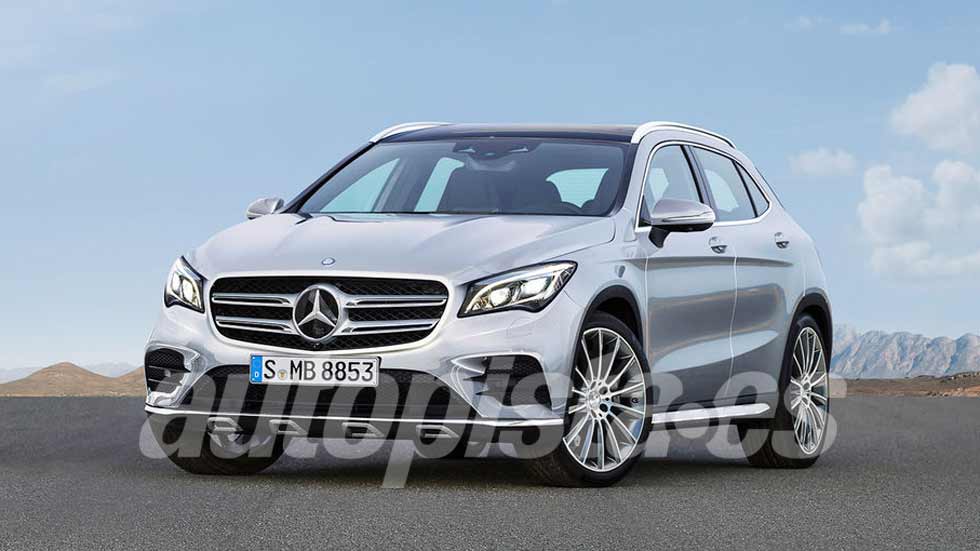 Mercedes GLA: nueva generación del SUV compacto, en 2019