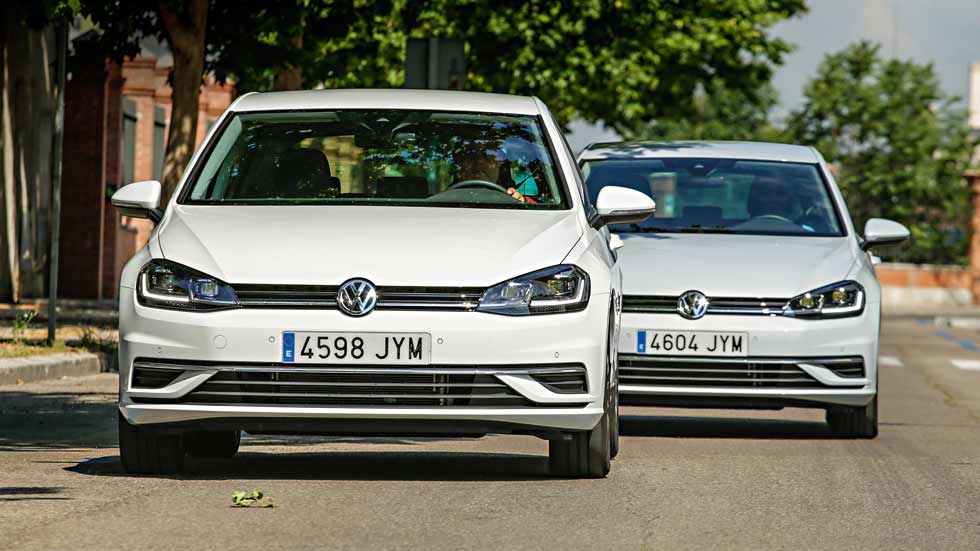 Volkswagen Golf 1.6 TDI vs Golf 1.0 TSI. ¿Diesel o gasolina?