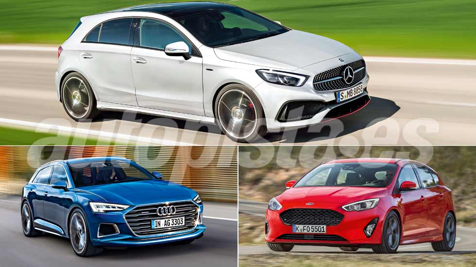 Revista Autopista 3018: así serán los nuevos Audi A3, Focus, Clase A...