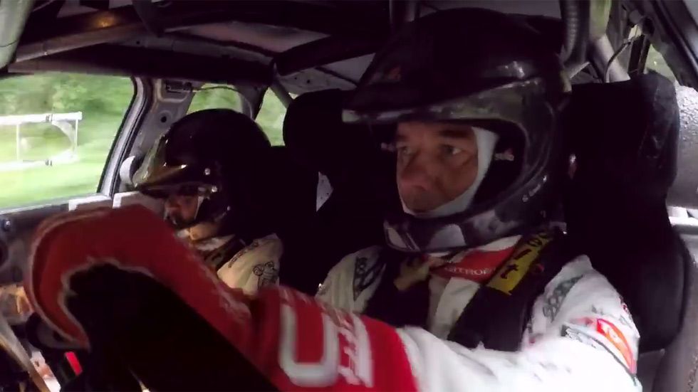 Loeb vuelve a subirse a un coche del Mundial de Rallyes con Citroën (vídeo)