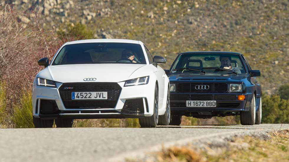 Audi TT RS vs Audi Sport Quattro: moderno o clásico, tú eliges