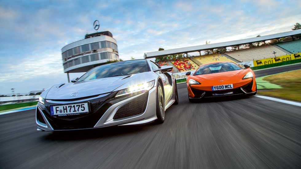 Honda NSX y McLaren 570S, ¿qué deportivo es mejor?
