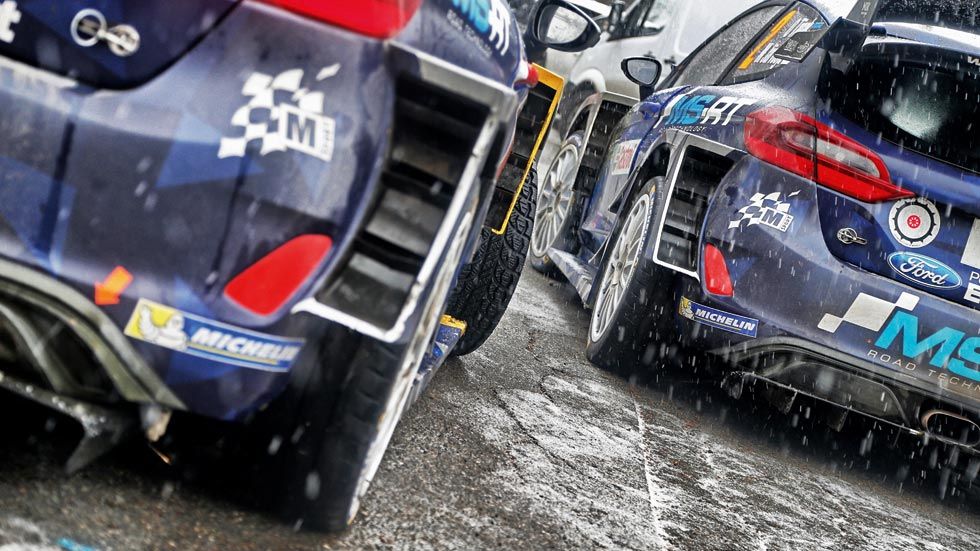 Así son los neumáticos del Mundial de Rallyes: contacto asegurado