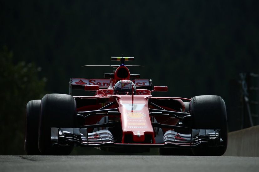 GP de Bélgica: Raikkonen lidera los tiempos por la mañana