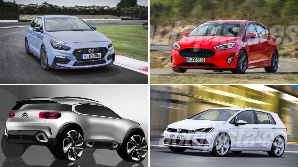 Los nuevos compactos que llegan: Ford Focus, VW Golf, i30 N y C4